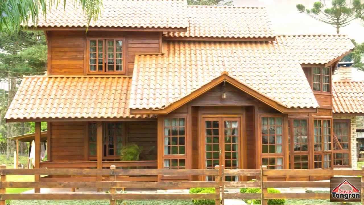 Casas Tangran - Sua Legítima Casa De Madeira! - YouTube