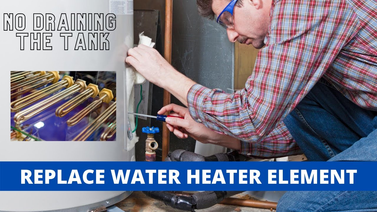 Replace Water Heater Element with Full Tank of Water - YouTube richmond electric water heater 120v wiring diagram 