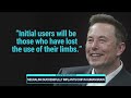Elon Musk startup says it successfully implanted a chip in a human brain  - 08:09 min - News - Video