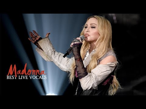 Madonna's Best Live Vocals