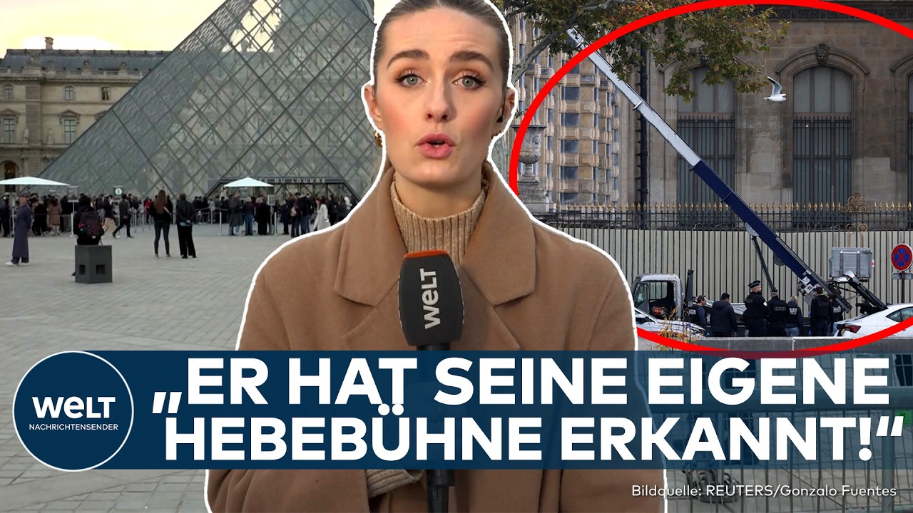 LOUVRE: Zeuge meldet sich und wurde selbst überfallen! Spur zu Tätern führt über gestohlene Bühne!