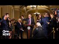 WATCH LIVE: Senate Democrats hold news briefing as Johnson says they have cover to open government