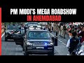 PM Modi Holds Roadshow With UAE President In Ahmedabad