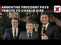 Charlie Kirk Shot: Argentine President Milei Condoles Charlie Kirk Murder, Praises His Legacy