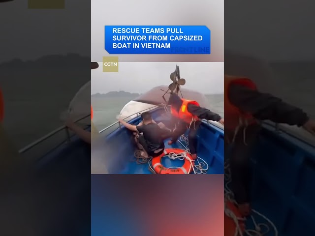 At least 35 dead after tourist boat capsizes during heavy thunderstorm in Vietnam