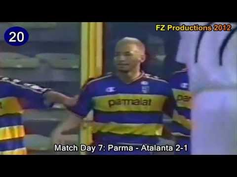 Hidetoshi Nakata - 24 goals in Serie A (Perugia, Roma, Parma, Bologna, Fiorentina 1998-2005)