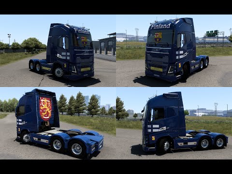 SKIN VOLVO FH 2012 FINLAND 2.0 1.40 1.46