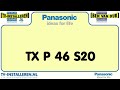 PANASONIC TXP46S20 TV Installeren - Ci+ Installeren