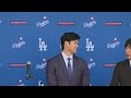 LIVE: LA Dodgers introduce Shohei Ohtani at press conference  - 00:00 min - News - Video