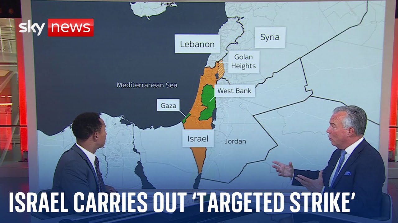 Lebanon: Israel carries out 'targeted strike' in Beirut as top Hezbollah commander is killed