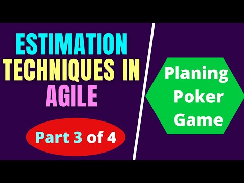 [PART #3] Planning Poker| Agile Estimation Techniques | Story Point Estimation | T-Shirt Estimation