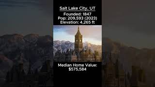 Random US Towns: Salt Lake City, UT #shorts
