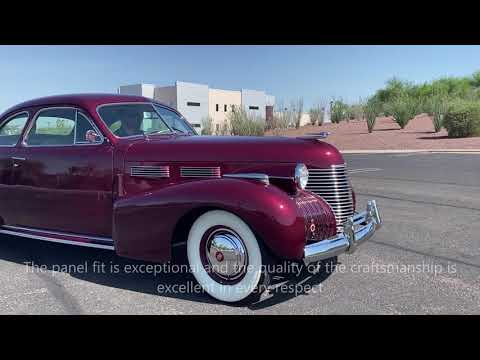 video 1940 Cadillac Series 62 Club Coupe