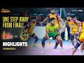 Telugu Titans storm into the Qualifier 2! Just one win away from the #PKL12 Final | Highlights