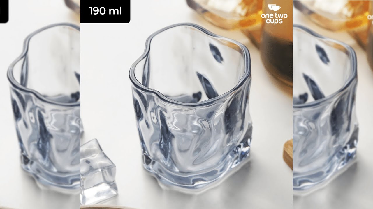 Pratinjau video produk One Two Cups Gelas Whisky Cocktail Japanese Yamazaki Rock Glass 190ml - L200