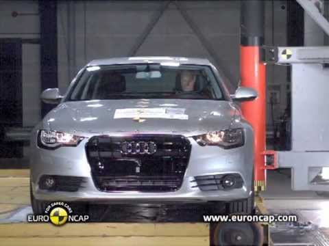 Відео краш-тесту Audi A6 з 2011 року