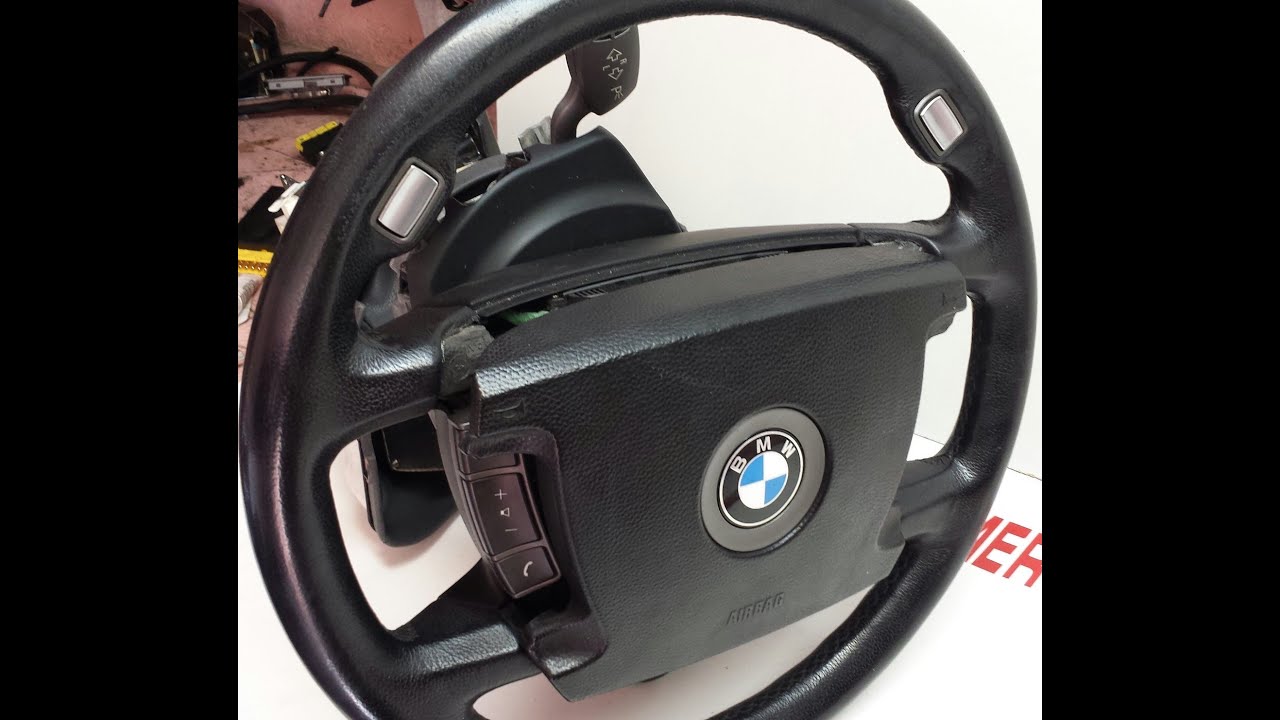 Bmw 745li steering wheel #6