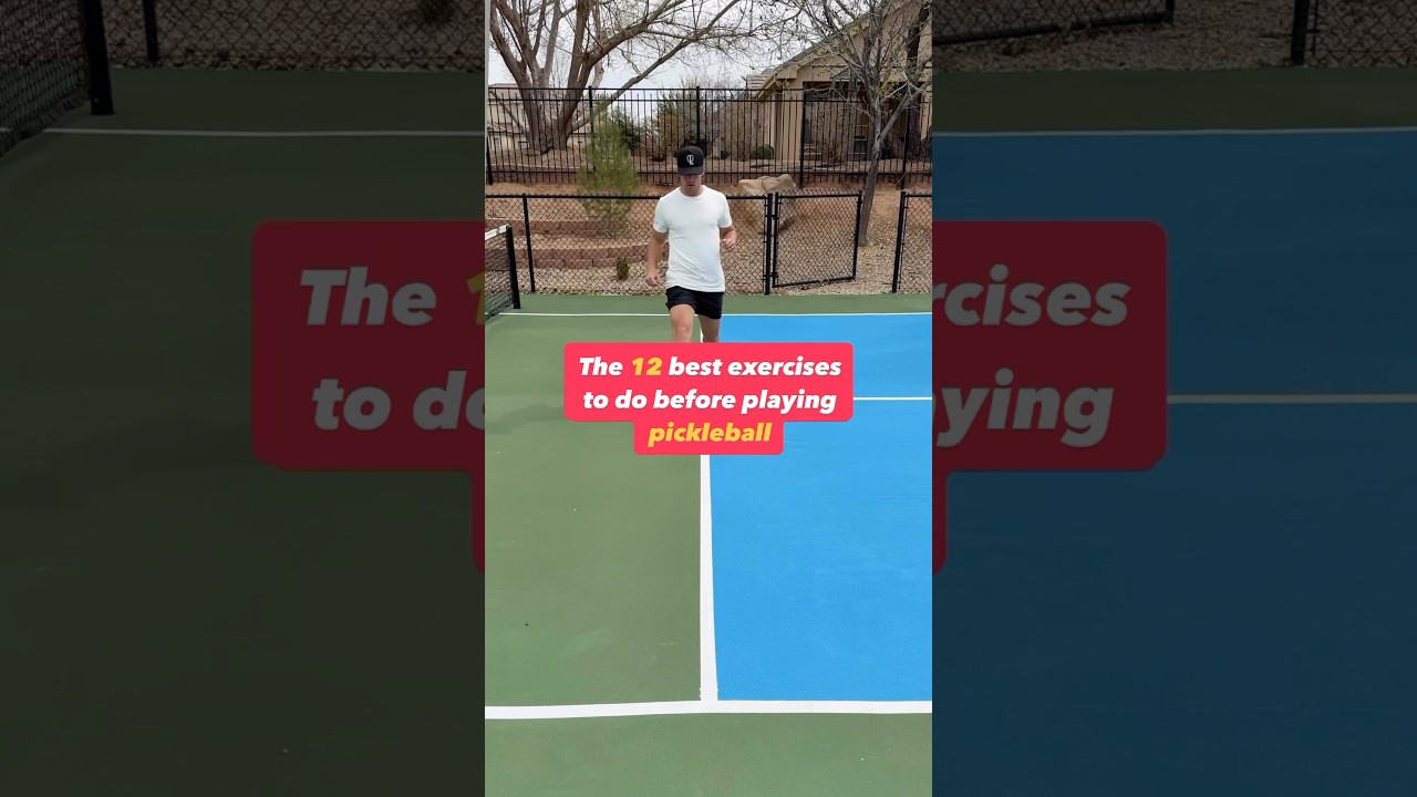 Best pickleball exercise for warming up!