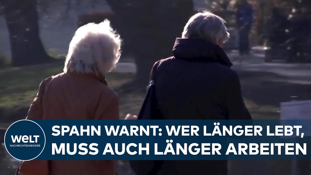 JENS SPAHN ÜBER RENTE: Längeres Leben heißt auch längeres Arbeiten