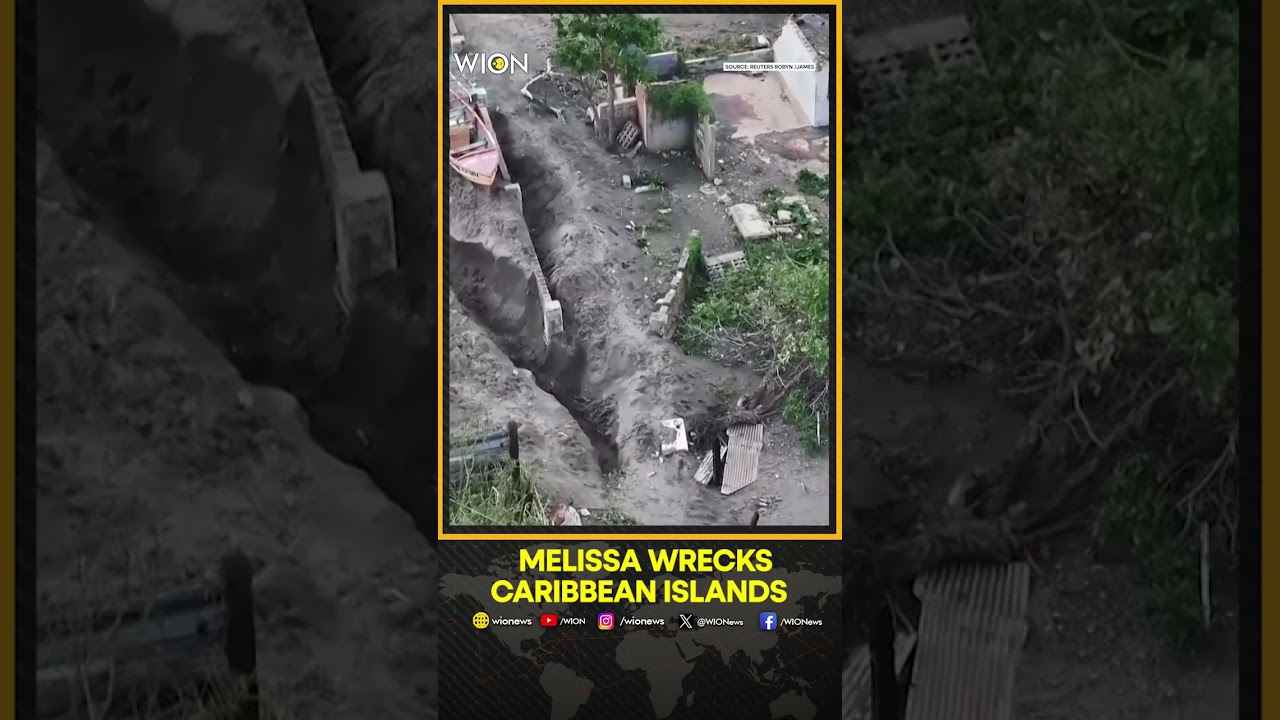 Hurricane Melissa Devastates Jamaica, Hits Cuba With Extreme Force | WION SHORTS
