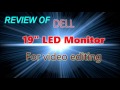 Dell D2015HM 19.5 LED Video Editing Monitor