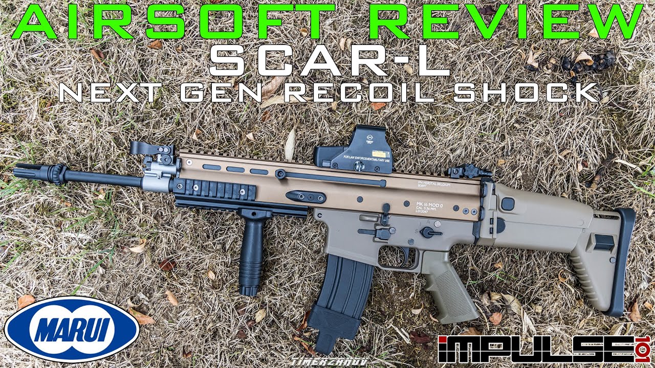 Airsoft Review #368 Tokyo Marui SCAR-L Next Gen Recoil Shock EBBR [FR]