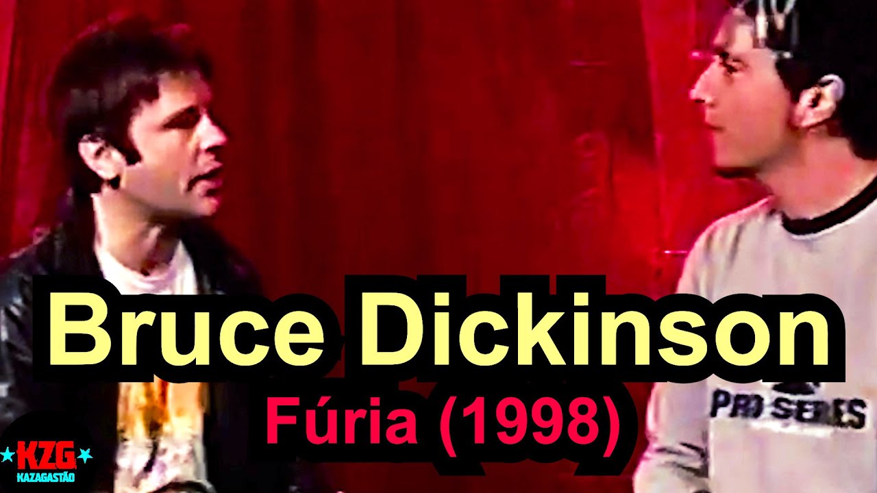 BRUCE DICKINSON no FÚRIA em 1998 - por Gastão Moreira ⭐️
