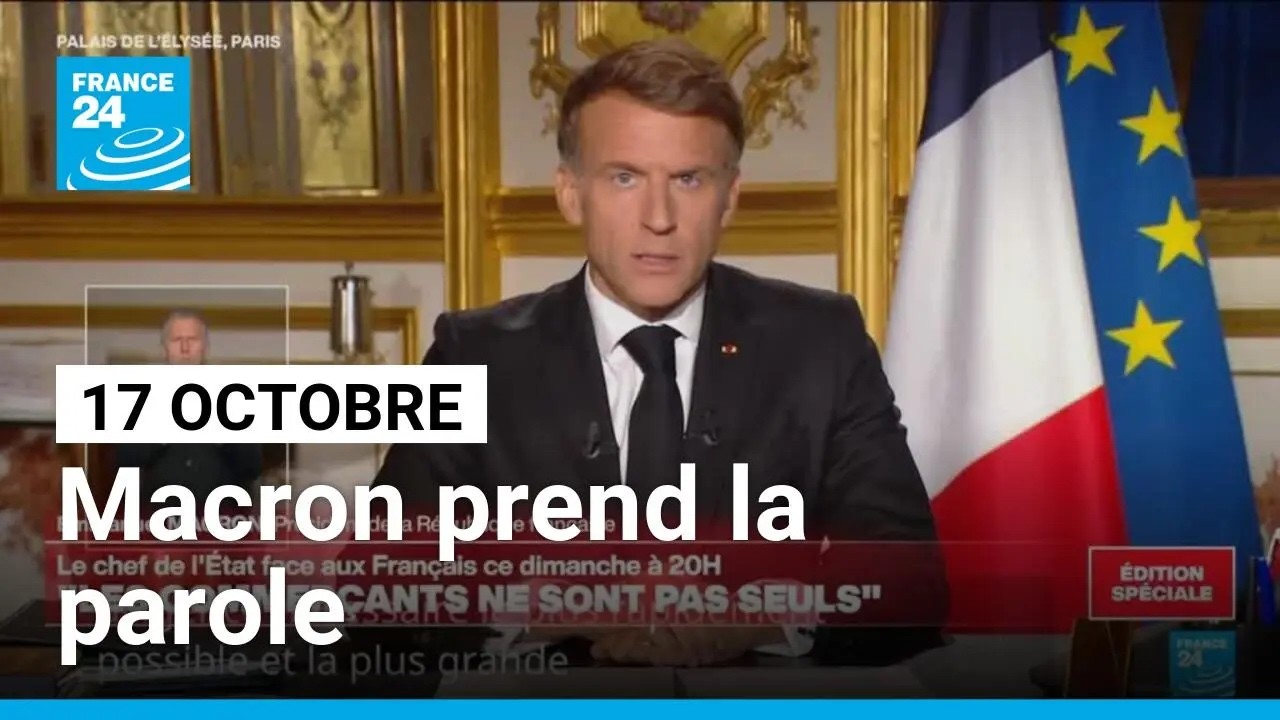 17 octobre : Emmanuel Macron face aux français • FRANCE 24