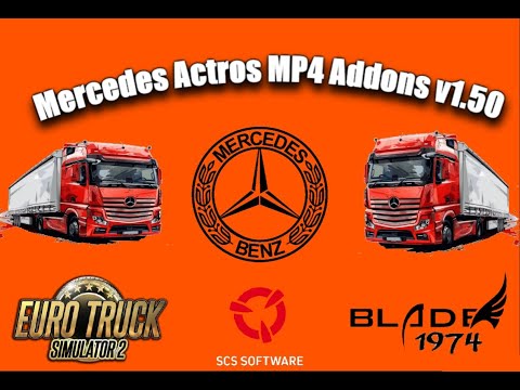 Mercedes Actros MP4 Addons  1.50