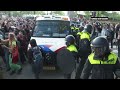 Pro-Palestinian march by University of Amsterdam students, staff after camp dismantled  - 01:00 min - News - Video