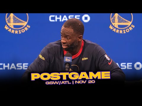 Warriors/Hawks Postgame x Analysis: Draymond, Wiggins, TJD, Coach Kerr Reactions | Nov 20, 2024