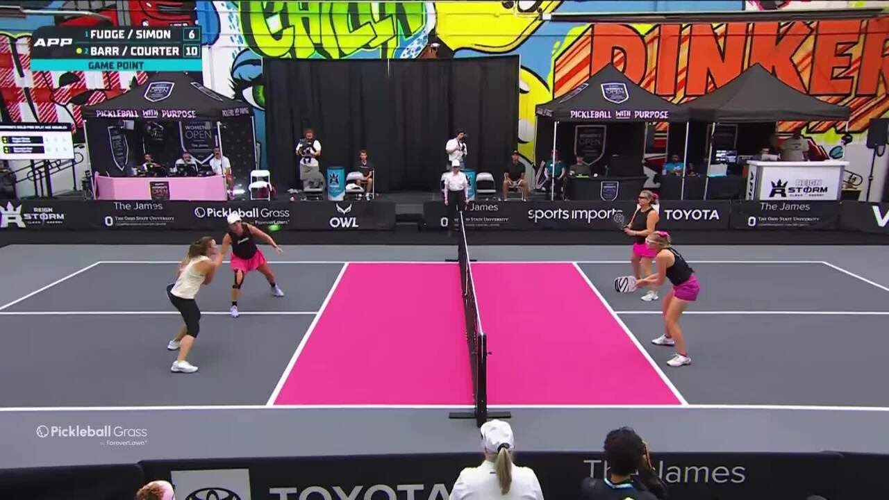 Angela Simon/Megan Fudge vs. Sheri Courter/Susannah Barr | Gold Medal | Game Point
