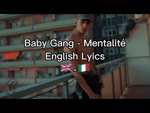 🇬🇧-🇮🇹 Baby Gang - Mentalité [English Lyics]