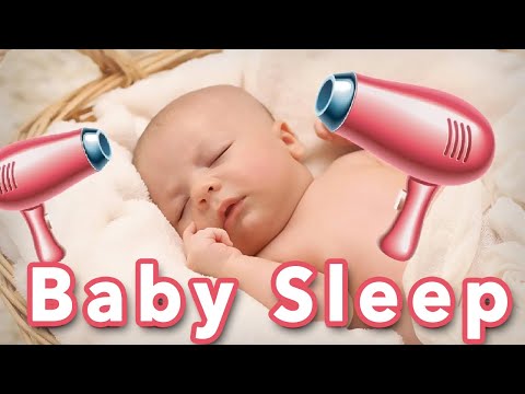 120min - Baby Fön Geräusch zum einschlafen | Haarfön für Babys / Hair Dryer Sleep Sounds