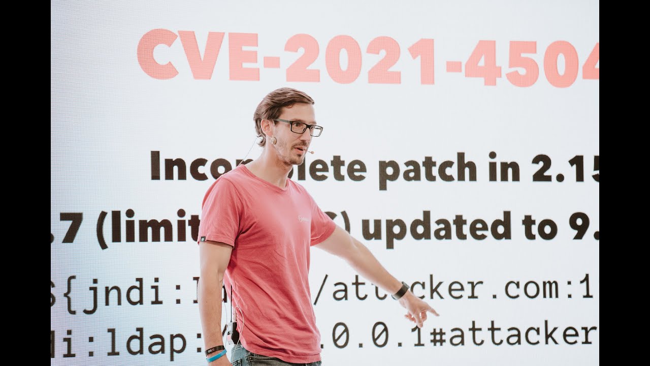 JDD 2022: Philipp Krenn- Learnings from Log4Shell