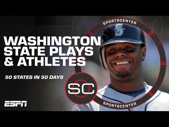 The top Washington State athletes, plays and big moments 🏈🏀⚾ | SportsCenter
