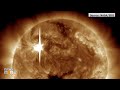 NASA Observatory Captures Sun Emitting Solar Flare | News9  - 01:17 min - News - Video