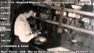 Analysis of Propaganda   2 27 1942   Siegfried Wagener