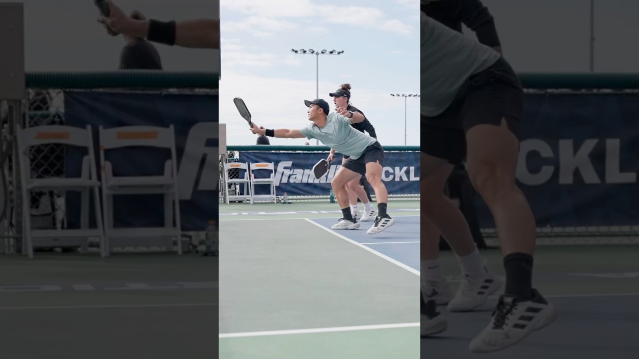 Working on Poaching in Pickleball