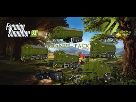 Krampe PACK 550, 750, 800, 980 Rollband Trailer and Semi-trailer v1.0.0.4