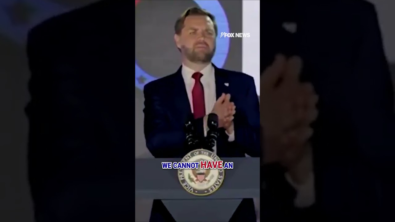 Vance: My job is not to look out for the whole world, it's to look out for the people of the US #us