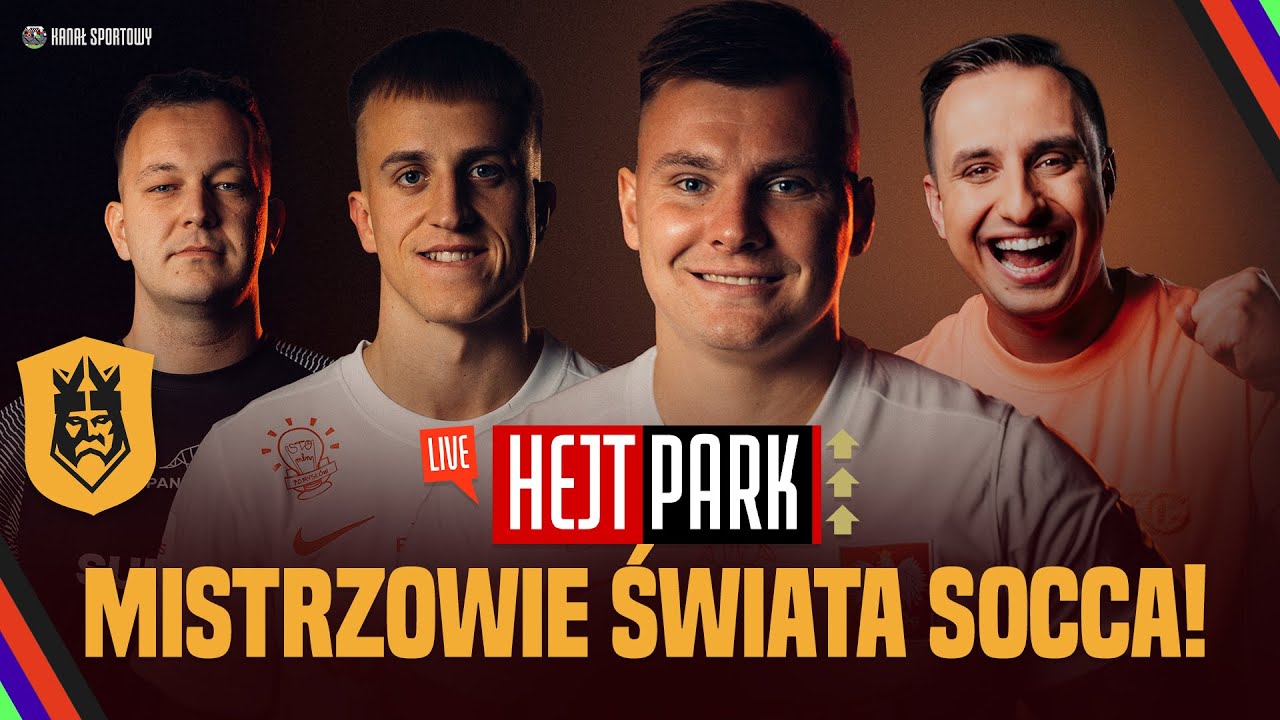 Hejt park - mistrzowie świata w socca! zaprasza adam sławiński
