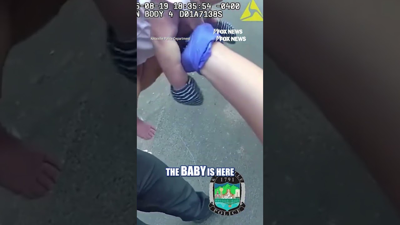 Dramatic bodycam footage shows police save baby who stopped breathing #shorts #us #news #foxnews