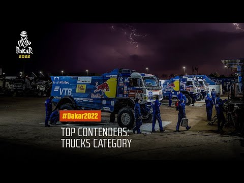Top Competitors Trucks - #Dakar2022