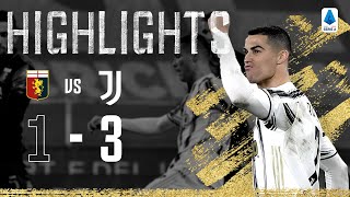 Genoa 1-3 Juventus | Ronaldo Scores Twice in 100th Juventus Match! | Serie A Highlights