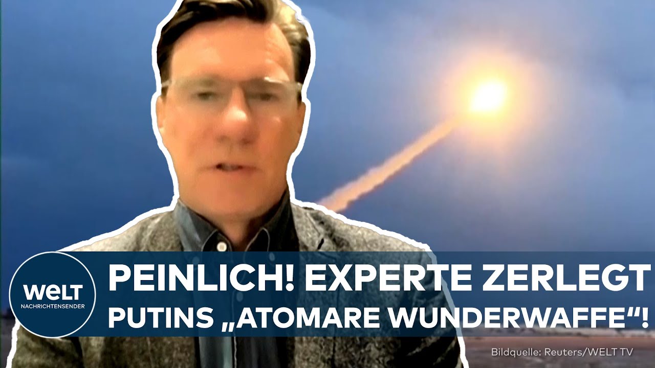 UKRAINE-KRIEG: Putins Wunderwaffe? Warum Experten über die Atomrakete nur lachen