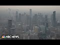 Video shows Toronto shrouded in a smoky haze caused by wildfire emissions