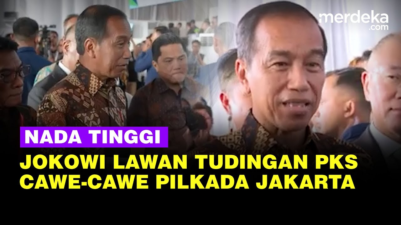 Nada Tinggi Jokowi Dituding PKS Cawe-Cawe Sodorkan Kaesang di Pilkada Jakarta