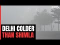 Delhi Weather | Severe Cold Day Conditions Persists In Delhi And Other Parts Of North India