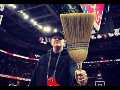 LeBron has Covid & has NOTHING to say, but cared when I bring a Broom to the Arena to help clean?